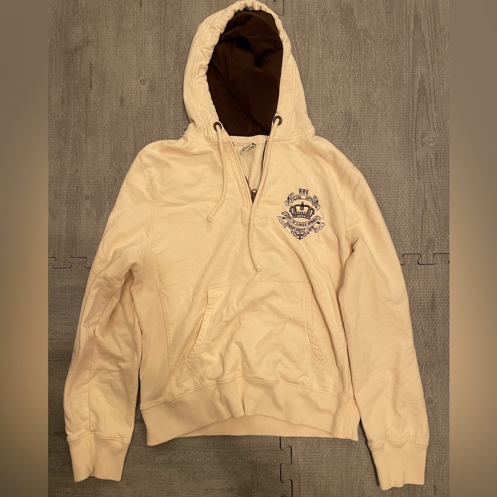 White Rainforest Cafe souvenir Hoodie sweater. XL boys.